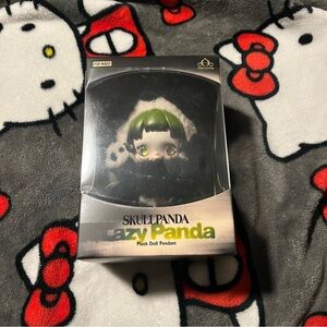 POP Mart Skullpanda Lazy Panda Doll Pendant Plushie Keychain